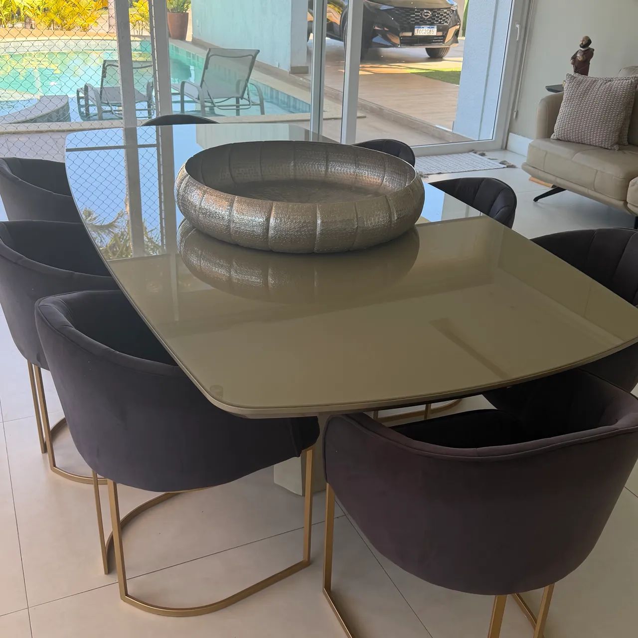 Vendo conjunto de mesa com cadeiras  - Foto 4