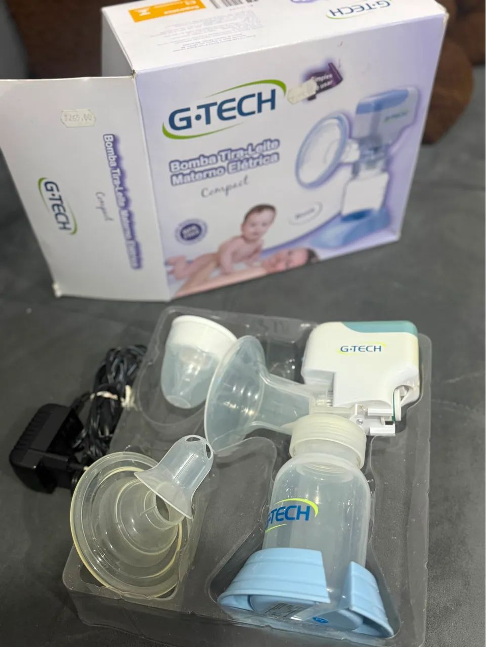 Bomba de tirar leite elétrica G-tech - Foto 2