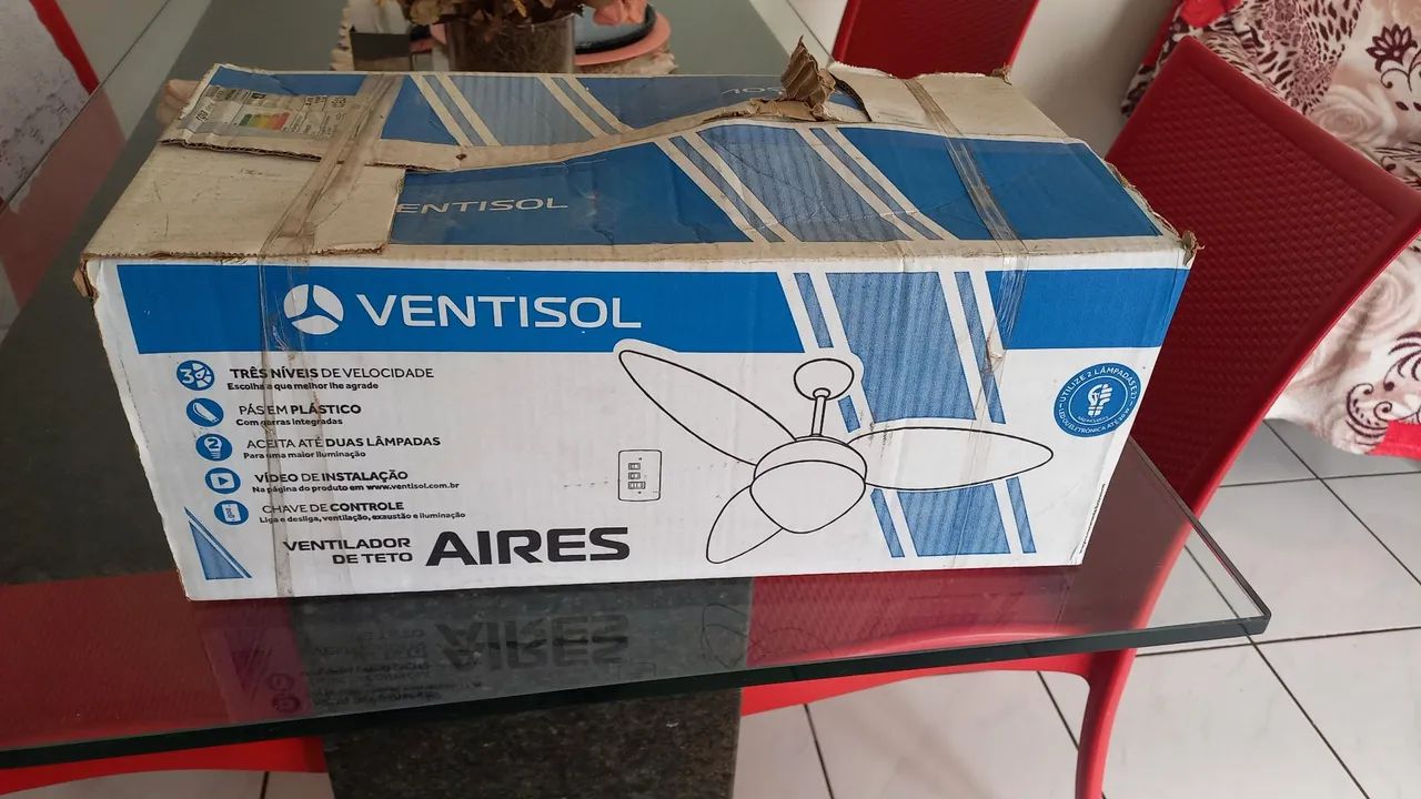 VENTILADOR DE TETO VENTISOL - Foto 4