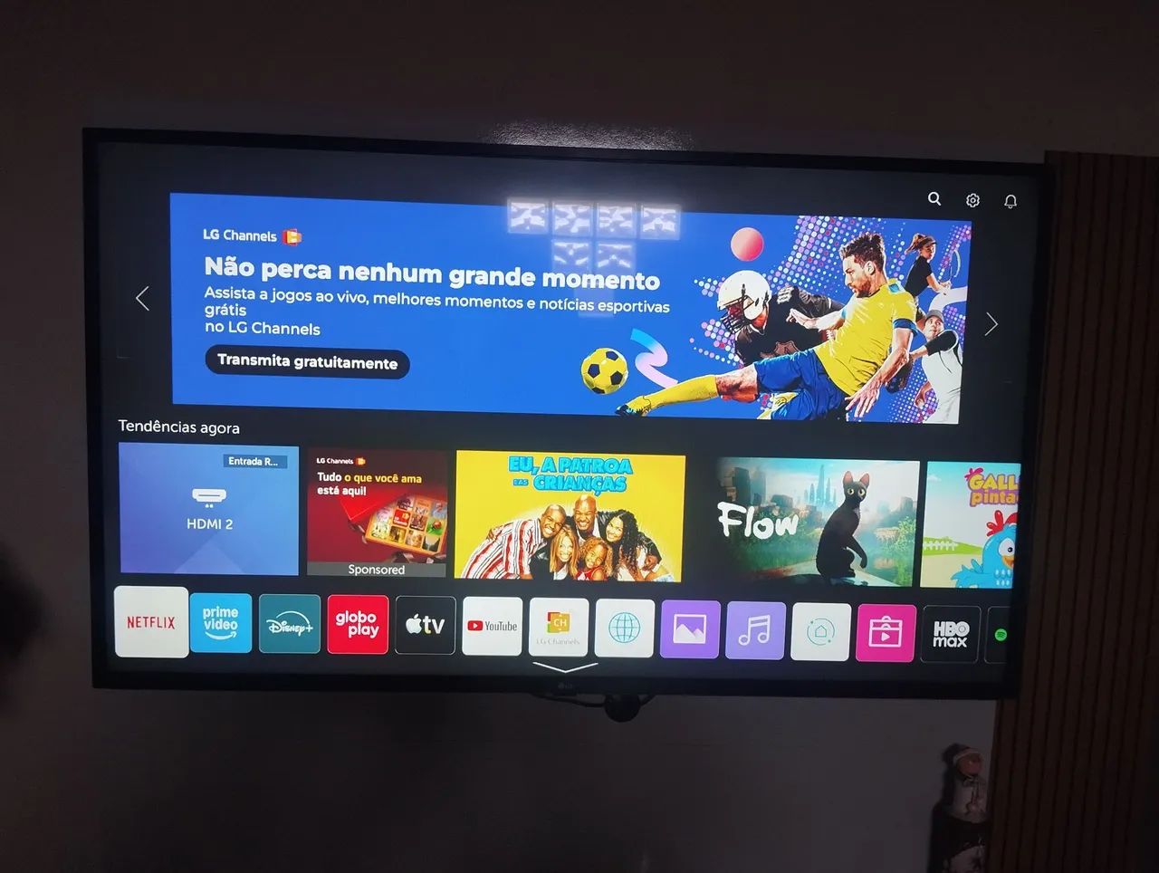 TV LG 55 Polegadas Smart 4K Android Dolby Áudio Ruku Wi-fi  - Foto 4