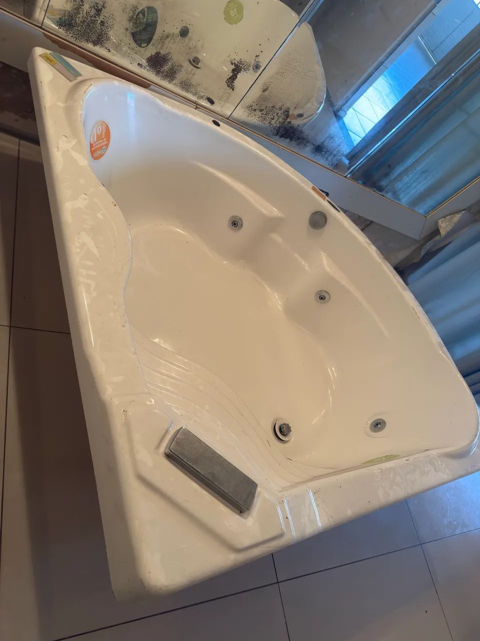 Banheira de hidromassagem / ACEITO TROCA - Foto 3