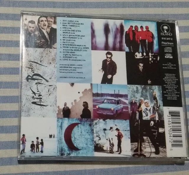 Cd U2 original - Achtung baby  - Foto 3