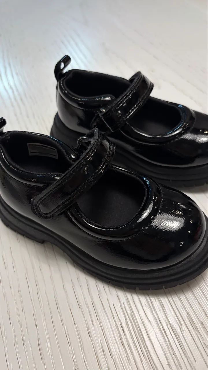 Sapato infantil preto OSHKOSH