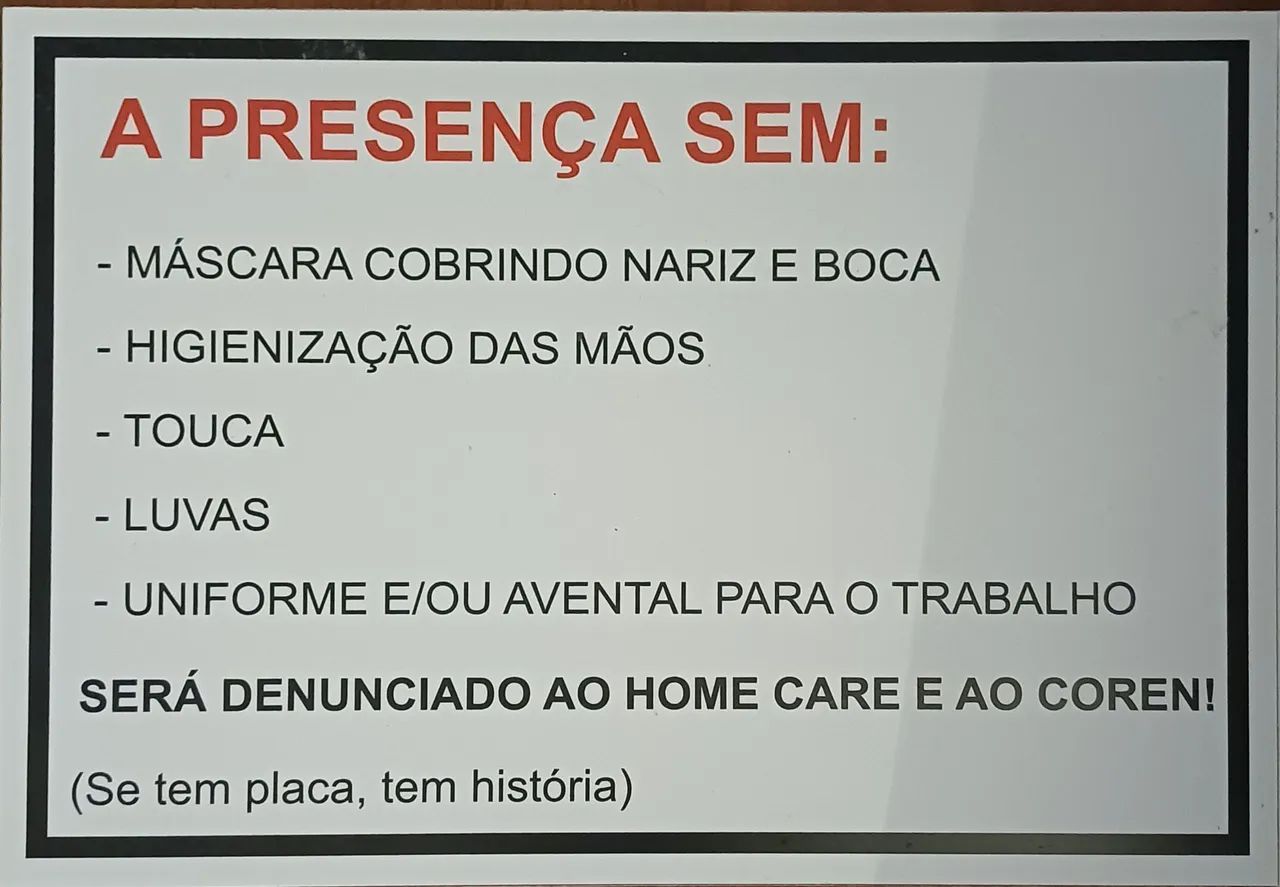 04 placas de aviso - Foto 3