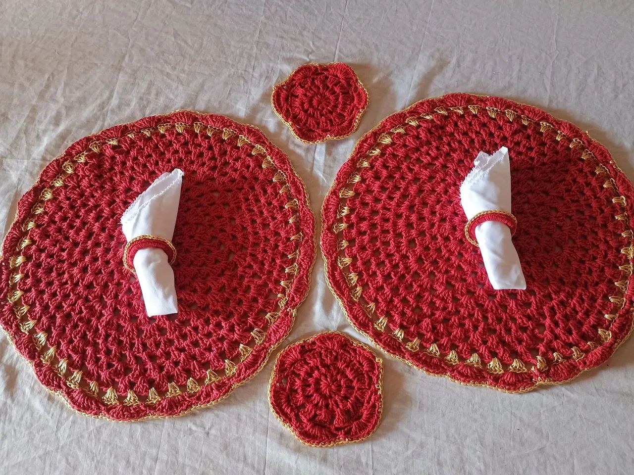 Kit de sousplat casal  - Foto 2