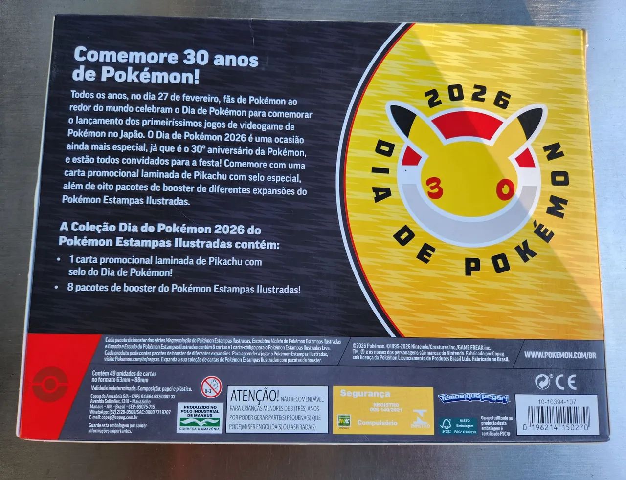 Coleção dia de Pokémon 2026 - Foto 3