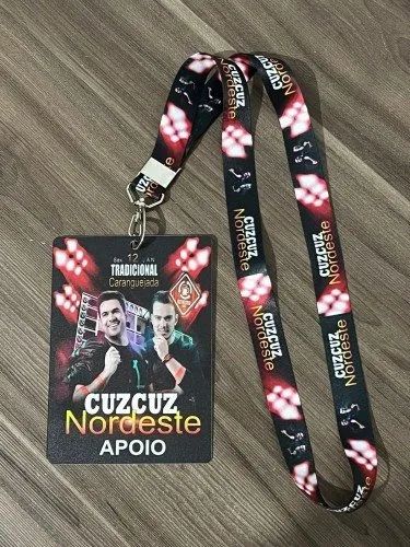 Promoção: 5 crachás personalizados + cordão  - Foto 3