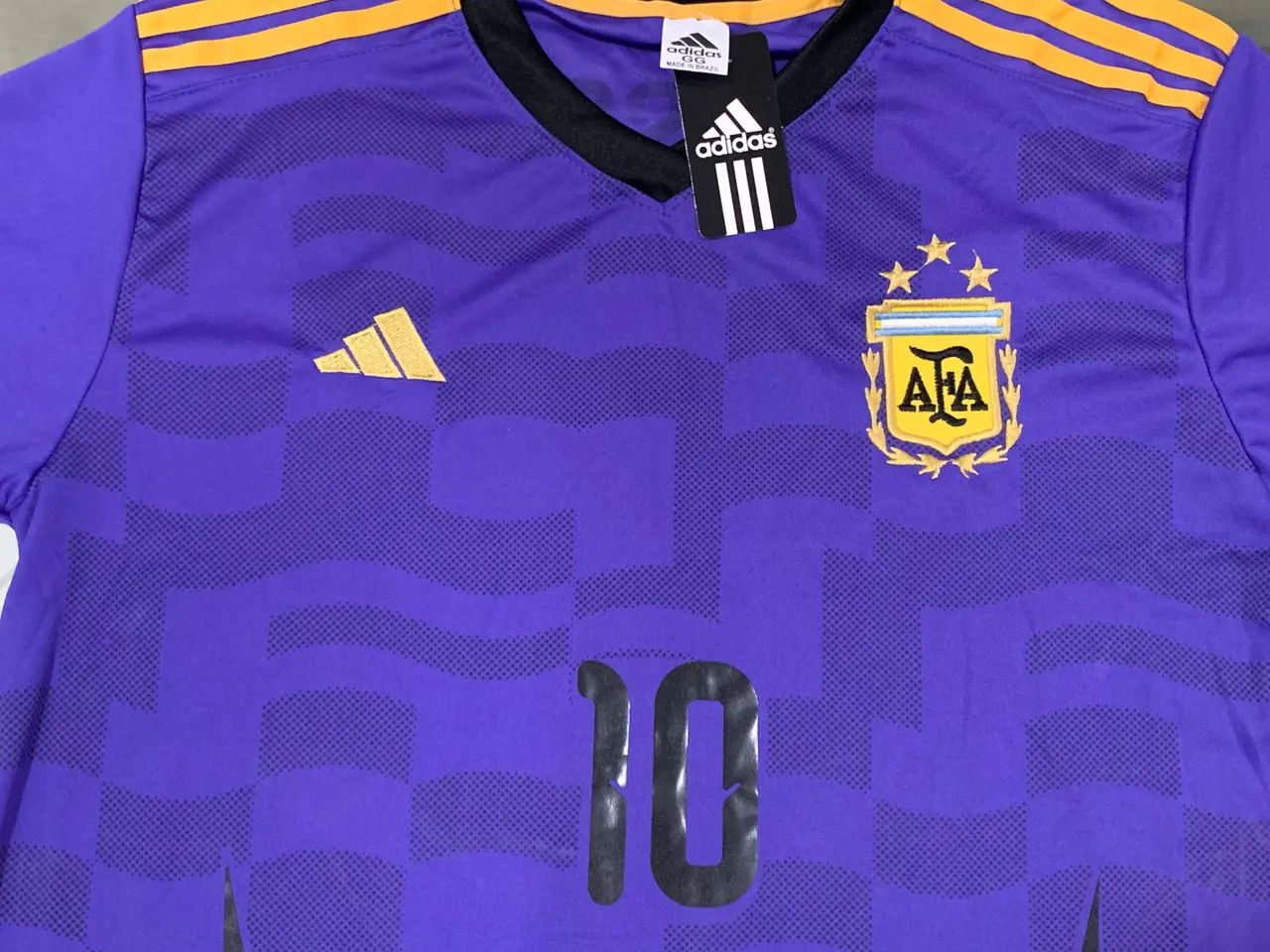 Camisa da Argentina Roxa  - Foto 3