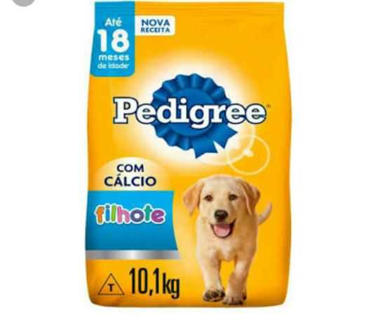 Ração pedigree filhote