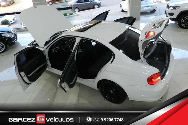 Bmw 320i TOP Teto Solar Ar Digital Dual Zone Lacrada Procedência Revisada Branca TOP - Foto 19