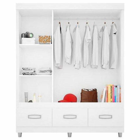 Combo Guarda-Roupa + multi uso Montagem Gratuita - Foto 2