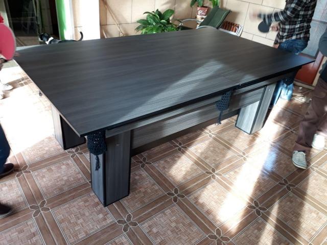 Mesa de Bilhar Tecido Vermelho Cor Dakar Modelo DRT4361 - Foto 4