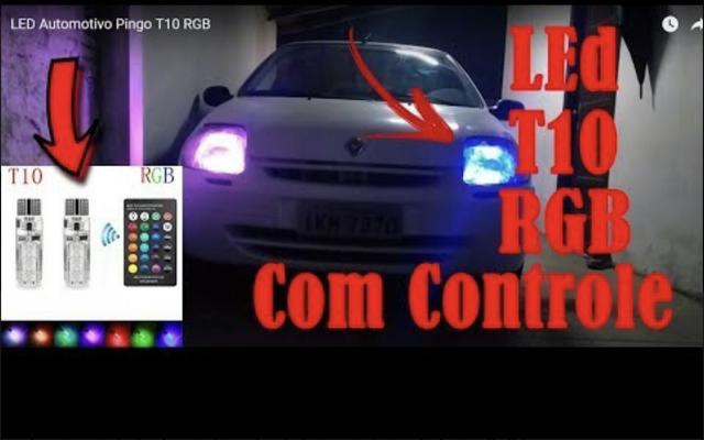 Lâmpada t10 rgb - Foto 4