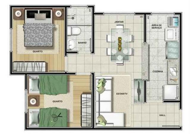 2 ambientes Direto com o Proprietário - Conjunto Residencial do Bosque, 6448 - Foto 8