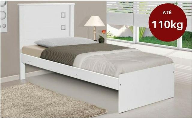 Cama de solteiro Barça 6185n - Vários modelos- Receba rápido!!! - Foto 5