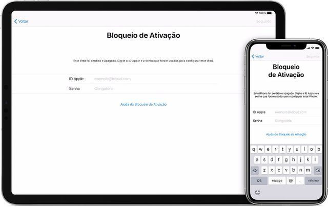 Restaurar iPhone e iPad inativos e mais serviços