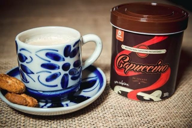 Cevada solúvel cappuccino