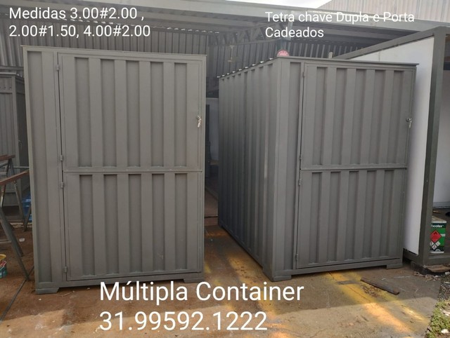 Container*pronta entrega BH diversas medidas e modelos  - Foto 2