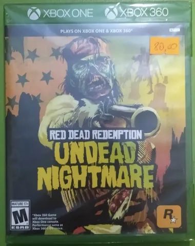 Red Dead Redemption: Undead Nightmare - XBOX ONE/XBOX 360 - NOVO E LACRADO!