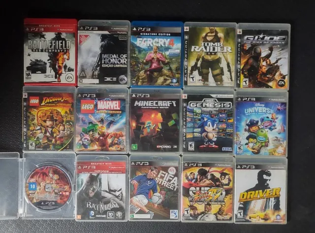 Jogo Para Playstation 3 Games Originais a partir de R$ 19,90 Games aventura  Guerra Ação - Videogames - Cajuru, Curitiba 1251402175