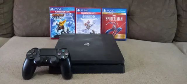 Ps4 Slim 1TB USADO + 3 JOGOS - Get Game