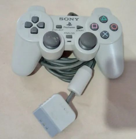 Controle Playstation 1 Branco Original - Escorrega o Preço