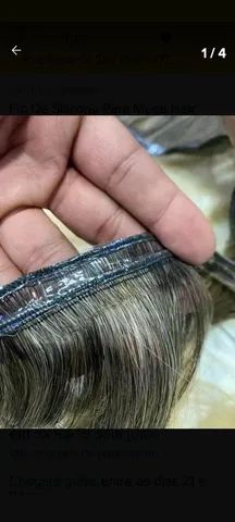 Cabelos humanos e Confecção de telas - Foto 4
