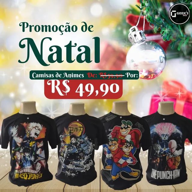 Camisas de animes  +198 anúncios na OLX Brasil