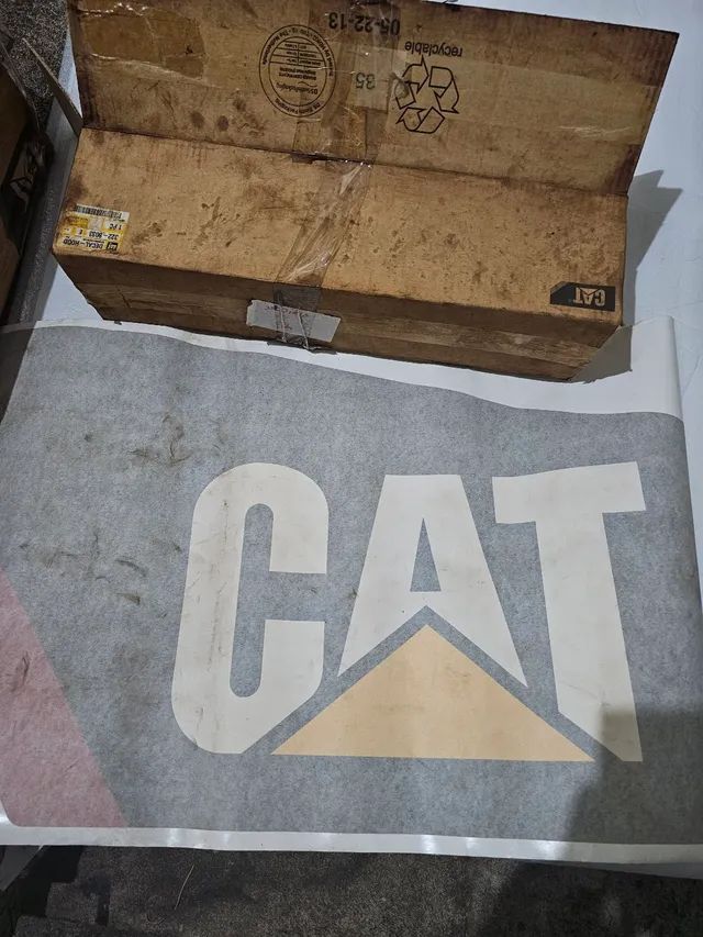 Trator caterpillar adesivo decalque cat novo original 3228033