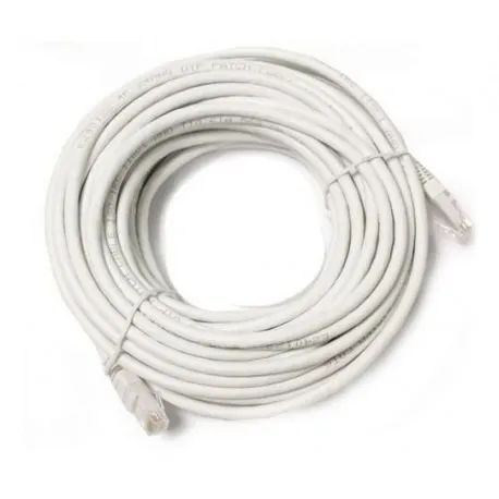Cabo de rede CAT.6 10 metros PC-ETH6U100WH branco Patch Cord - Plus Cable Loja Coimbra