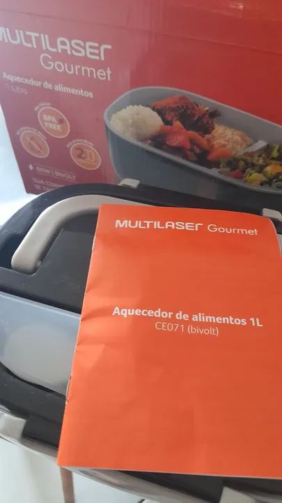 Aquecedor de Alimentos Multilaser Gourmet 1 Litro Bivolt - Foto 5