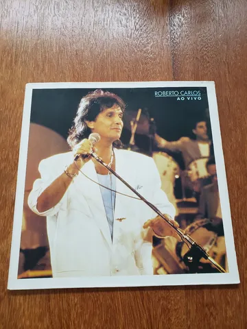 Lp vinil Roberto Carlos Ao Vivo
