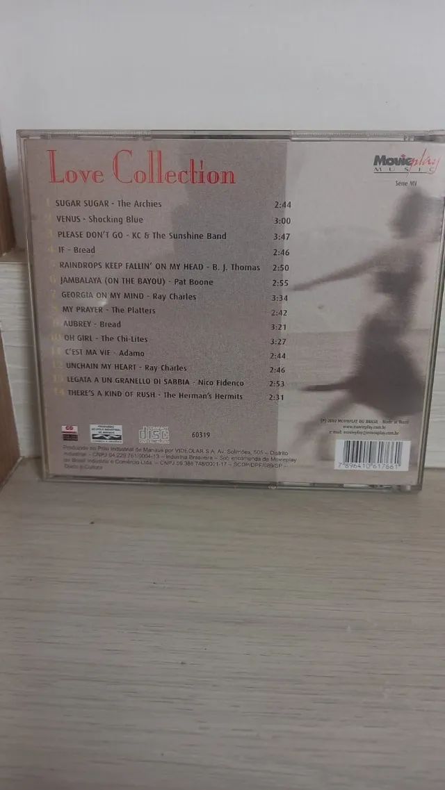 Cd musical Love Collection original novo + 1 Cd brinde. - Foto 2