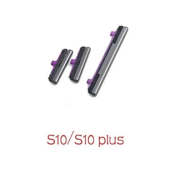 Botões Externos Botão Power E Volume Para S10 S10+ Plus Grafite - Foto 2