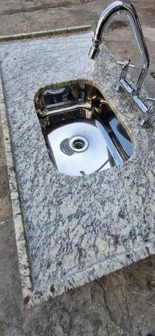 Pia cozinha completa com torneira  - Foto 2