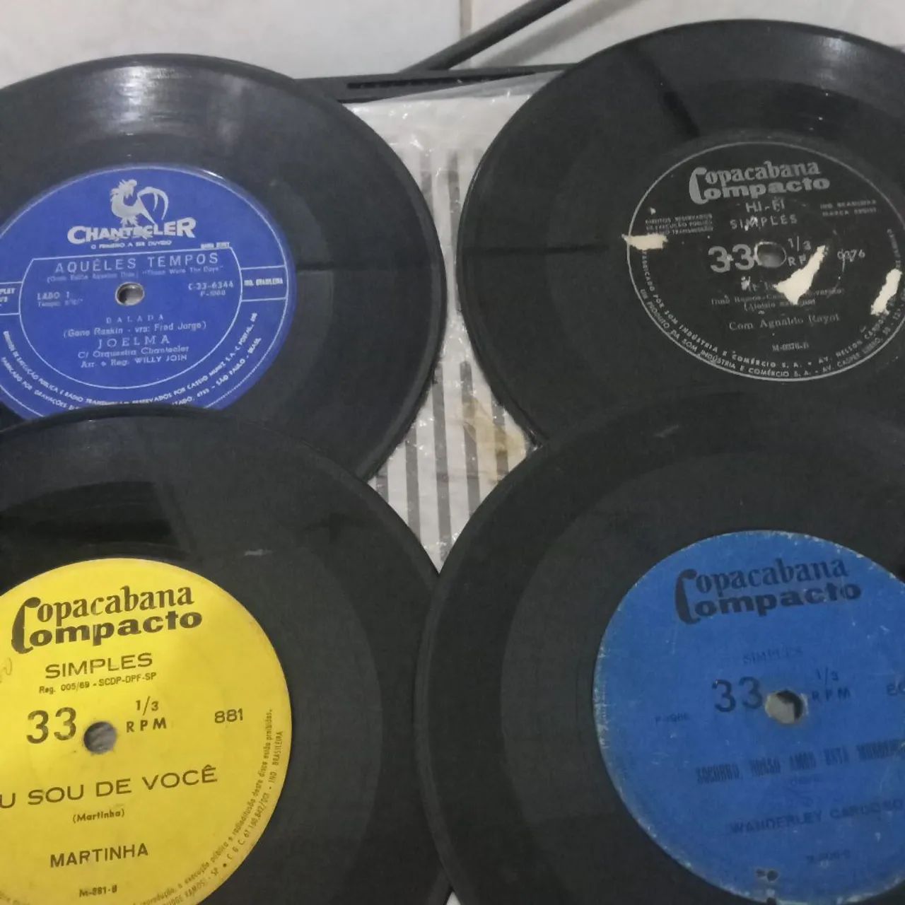 Disco vinil pequeno - Foto 5