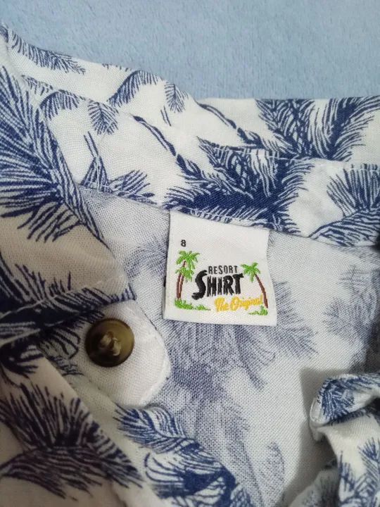 Camisa infantil manga curta estampada -tam.8 - Foto 2