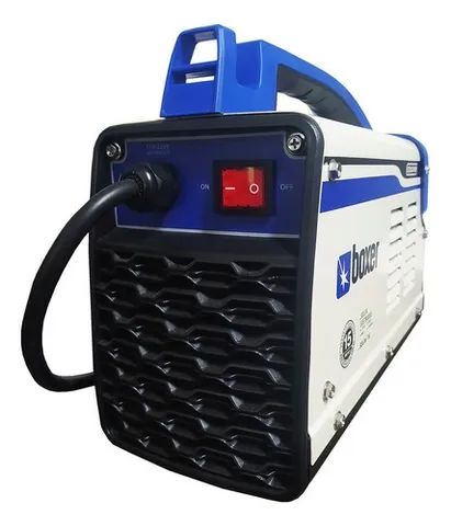 Máquina Solda Inverter Touch 150 Bv Branco/azul 110v/220v Profissional Boxer - Foto 4
