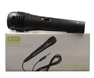 Microfone Profissional Dinâmico com cabo de 3m M-031 (z396)  - Foto 2