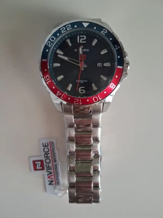 Relógio Masculino Naviforce Analógico Pulseira em Aço  - Foto 2