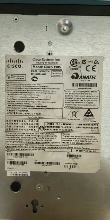 Roteador Cisco 1905-K9 - Foto 2