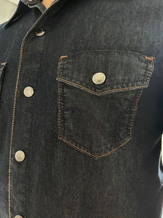 Camisa Jeans Masculina Dooping tam M - Foto 2