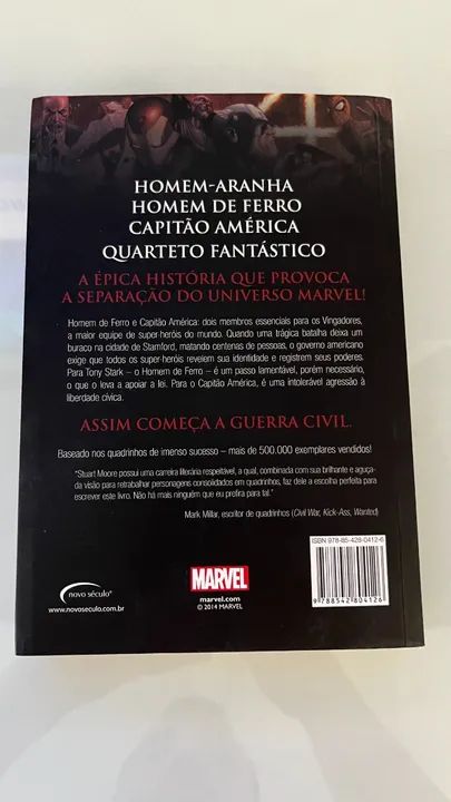 GUERRA CIVIL - MARVEL: Uma História Do Universo Marvel - Foto 2
