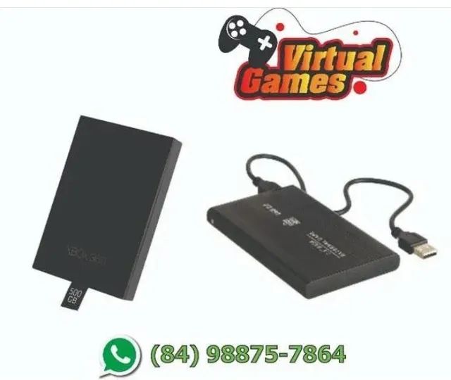 HD externo ou interno para Xbox 360