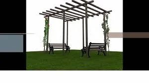 Móveis Varandas pergolado - Foto 3