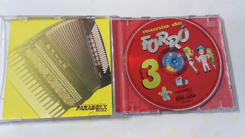 cd mania de forro vol 3 - Foto 3
