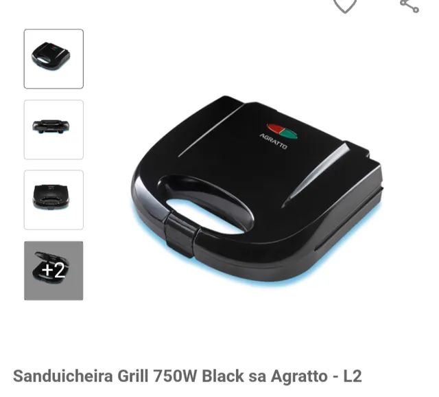 sanduicheira grill Multilaser ce44 220v