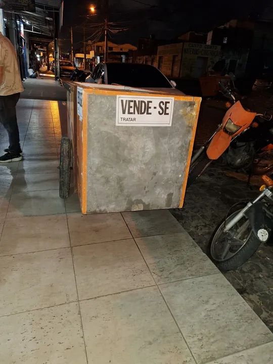 Carrinho de geladeira - Semi novo - Foto 5