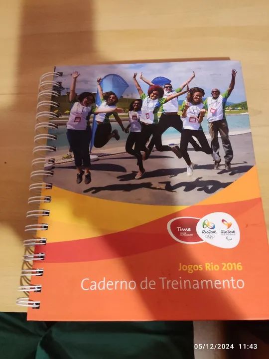 Caderno de Treinamento Jogos Rio 2016
