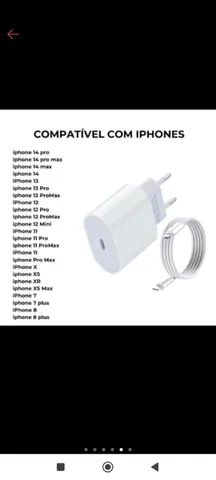 Carregador iPhone turbo 20w - Foto 2